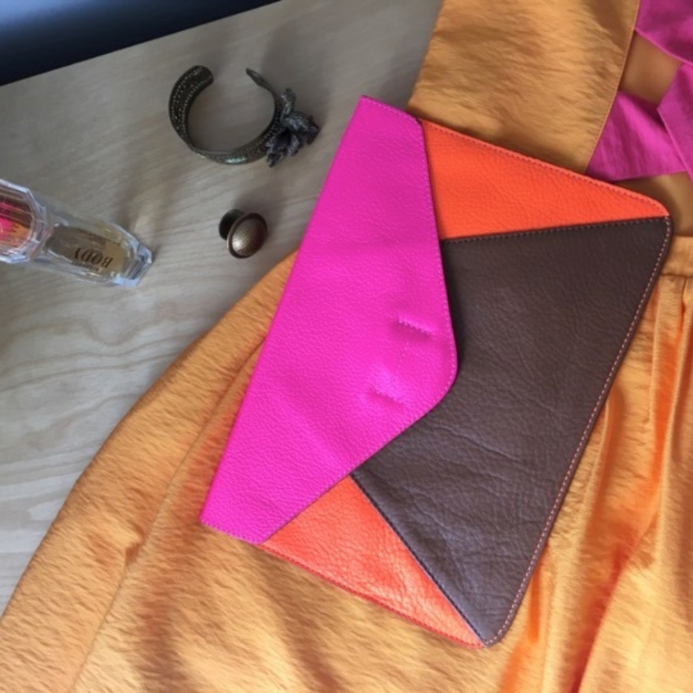 Gap Leather Clutch